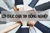 Lời chúc chia tay đồng nghiệp