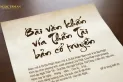Bài văn khấn vía Thần Tài bản cổ truyền đầy đủ
