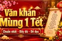Văn khấn mùng 1 tết
