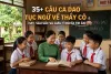 35 + câu ca dao tục ngữ về thầy cô