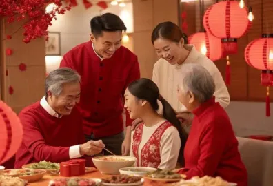 Hình ảnh bữa cơm gia đình