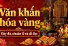 Văn khấn lễ hóa vàng