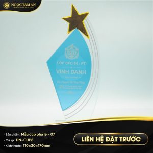 Mẫu cúp pha lê - 07