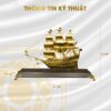 Mô hình thuyền buồm mạ vàng 24K cỡ đại – TB-216 2