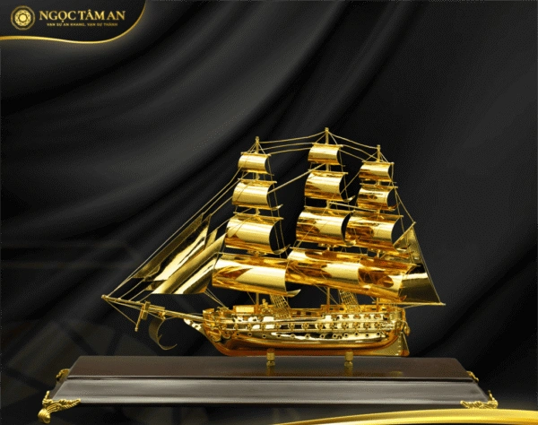 mô hình thuyền buồm cỡ đại 24k TB-46