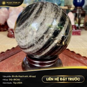 Bi cầu thạch anh, đá quý