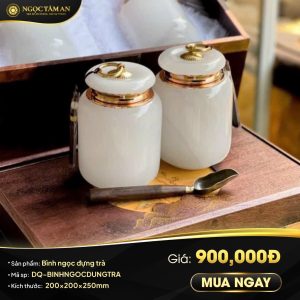 Bình ngọc đựng trà