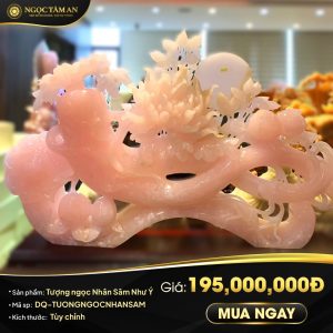 Tượng ngọc Nhân Sâm Như Ý