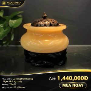 Lư xông trầm hương Ngọc Hoàng Long