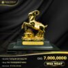 Tượng dê dát vàng 24K