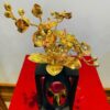 Bình Hoa Lan 3 Cành Mạ Vàng (Bình Đứng) 4
