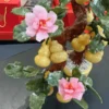 Cây Hồ Lô 18 Quả đá Ngọc Hoàng Long (hoa Thạch Anh, chậu tròn) 2