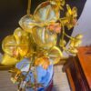 Bình Hoa Lan 3 Nhánh Mạ Vàng 24K Gốm Sứ 3