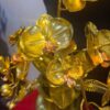 Bình hoa lan 3 nhánh mạ vàng 24k 3