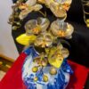 Bình hoa lan đồng bạch 3 nhánh 3