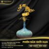 Bình Hoa Lan Gốm 2 Nhánh Độc Bản Mạ Vàng 24K 1