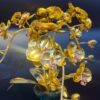 Bình Hoa Lan Hút Lộc 3 Nhánh Mạ Vàng 24K 5