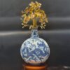 Bình Hoa Lan Mạ Vàng 24K (Bình Gốm Hoa Văn Cổ) 2