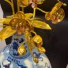 Bình Hoa Lan Mạ Vàng 24K (Bình Gốm Hoa Văn Cổ) 4