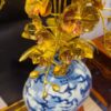 Bình Hoa Lan Mạ Vàng 24K (Bình Gốm Hoa Văn Cổ) 5