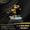 Bình Hoa Lan Mini 2 Nhánh Mạ Vàng 24K (mẫu 1) 1
