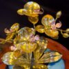 Bình Hoa Lan Mini 2 Nhánh Mạ Vàng 24K (mẫu 1) 3