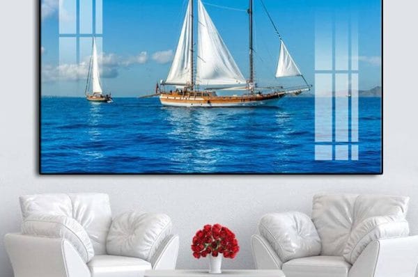 Tranh thuyền buồm hợp với người mệnh Mộc
