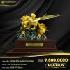 tuong doi chim se-01 Tượng Đôi Chim Uyên Ương Dát Vàng 24K