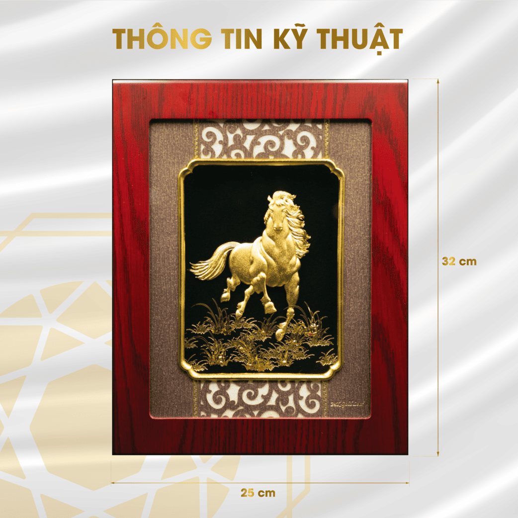 Tranh Mã đáo thành công dát vàng - TV MADAOTHANHCONG Tranh Mã đáo thành công dát vàng - TV MADAOTHANHCONG