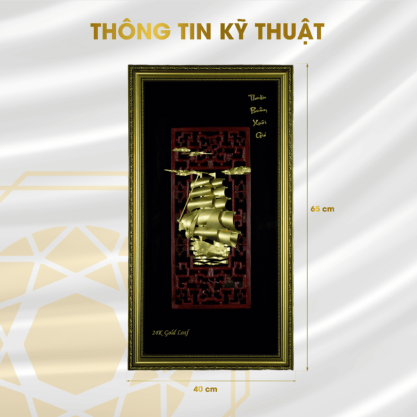 tranh thuyen nen den 4065 01