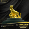 Tượng Hổ mạ vàng 24K