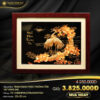 Tranh Hạnh phúc trường tồn dát vàng 24K