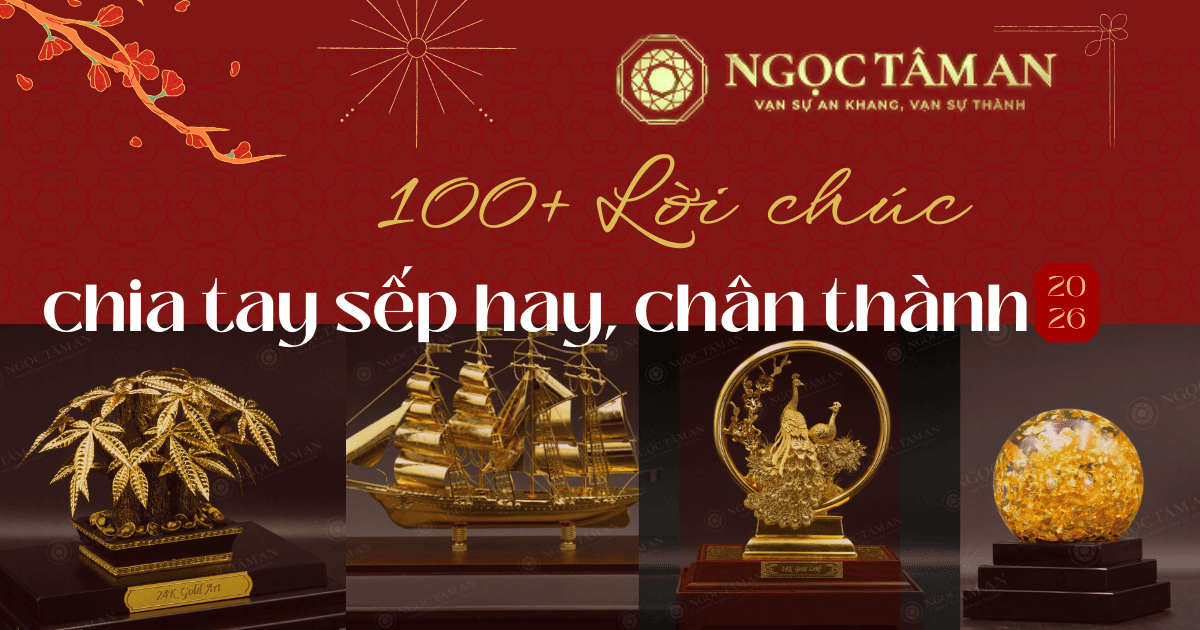 Lời chúc chia tay sếp hay và chân thành 
