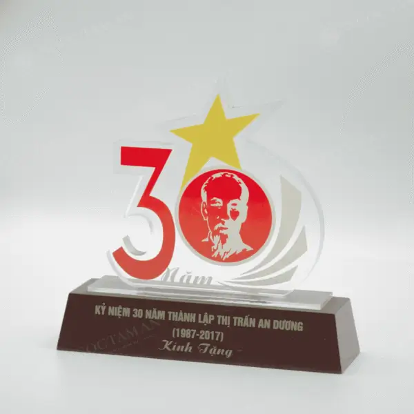 1 mau cup pha le thiet ke rieng ky niem 30 nam