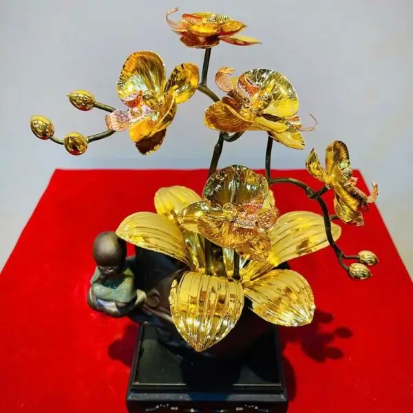 15 chau hoa lan dat vang 24k gia co 2 nhanh