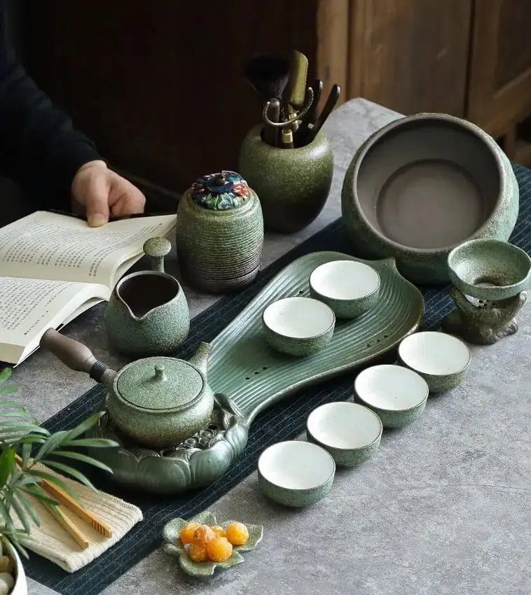 4 bo am tra xanh ngoc phu hop voi menh moc