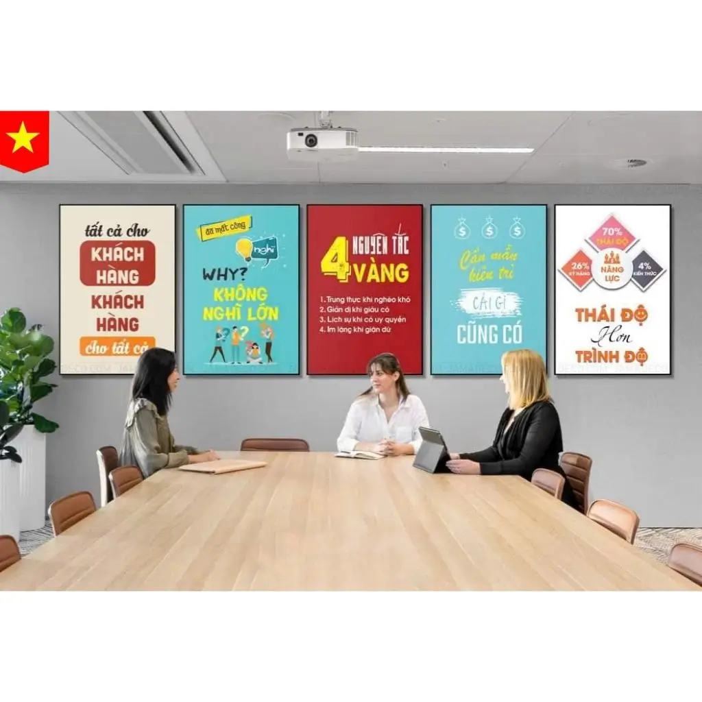 4 tranh slogan doanh nghiep