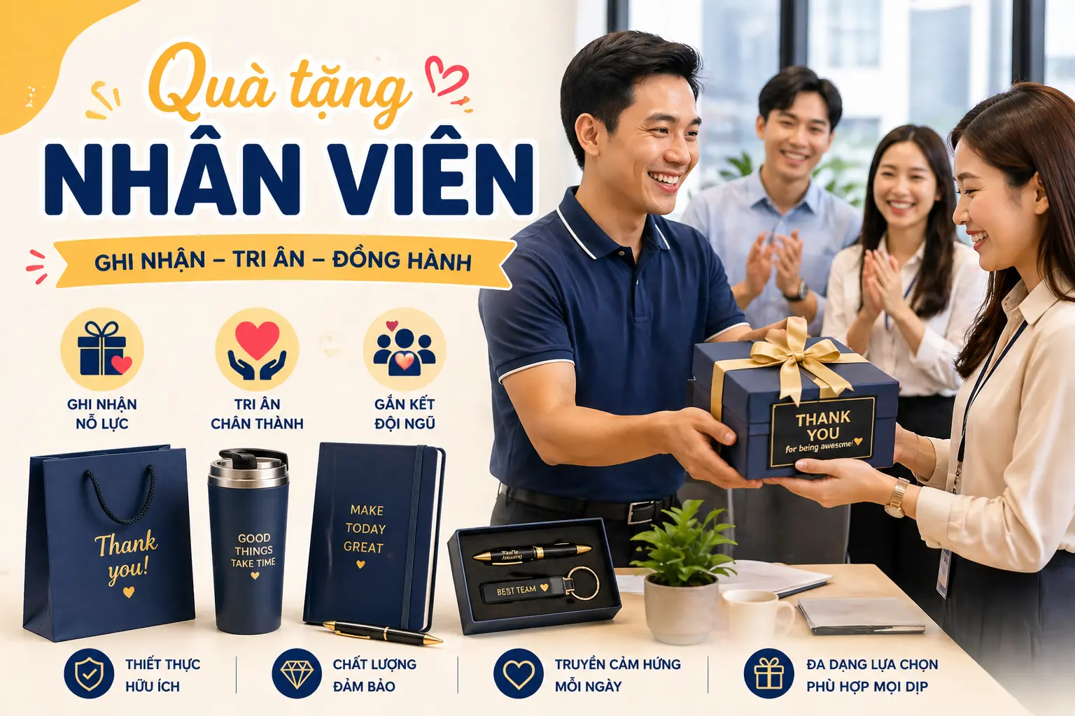 Quà tặng nhân viên 