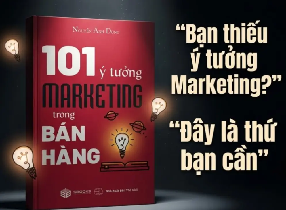 25+ Quà tặng tốt nghiệp ý nghĩa cho hành trình mới Sách về nghề nghiệp “101 ý tưởng Marketing trong bán hàng”