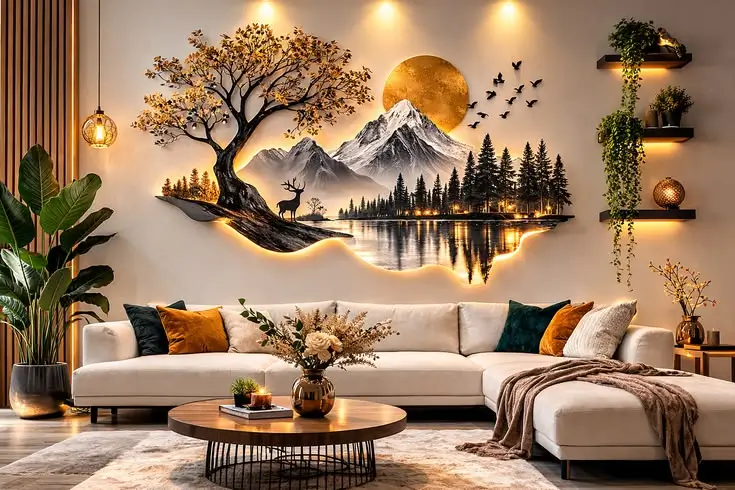 Tranh decor hiện đại 