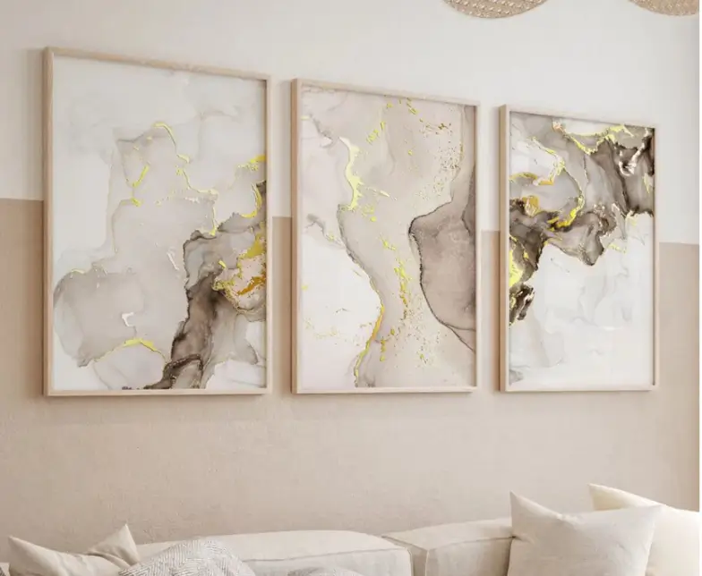 Tranh Quà Tặng: 20+ Gợi Ý Sang Trọng, Ý Nghĩa Cho Mọi Dịp Tranh decor scandinavian