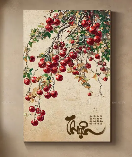 Tranh Quà Tặng: 20+ Gợi Ý Sang Trọng, Ý Nghĩa Cho Mọi Dịp Tranh sơn dầu chữ “Thuận”