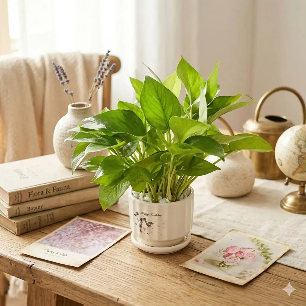 25+ Quà tặng phong thủy ý nghĩa, thu hút tài lộc Cây vạn niên thanh xanh