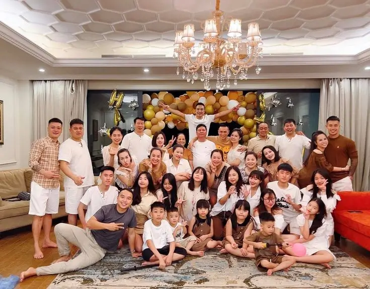 Buổi chụp ảnh gia đình