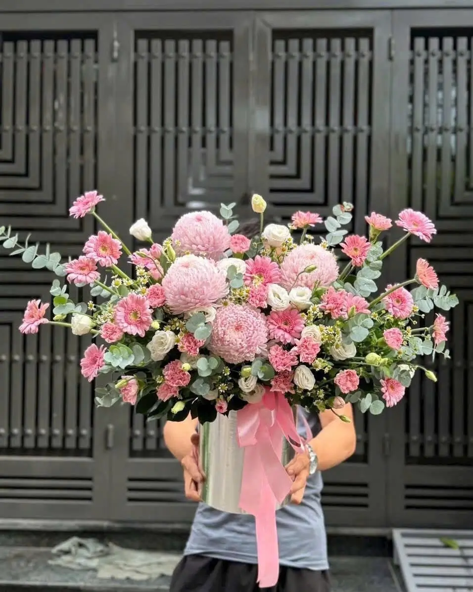Mẫu hoa tươi tặng thầy cô giáo