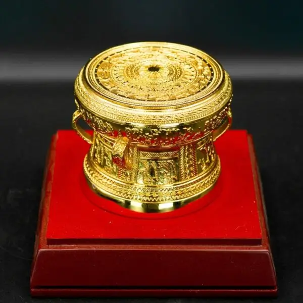Trống đồng mạ vàng Nano