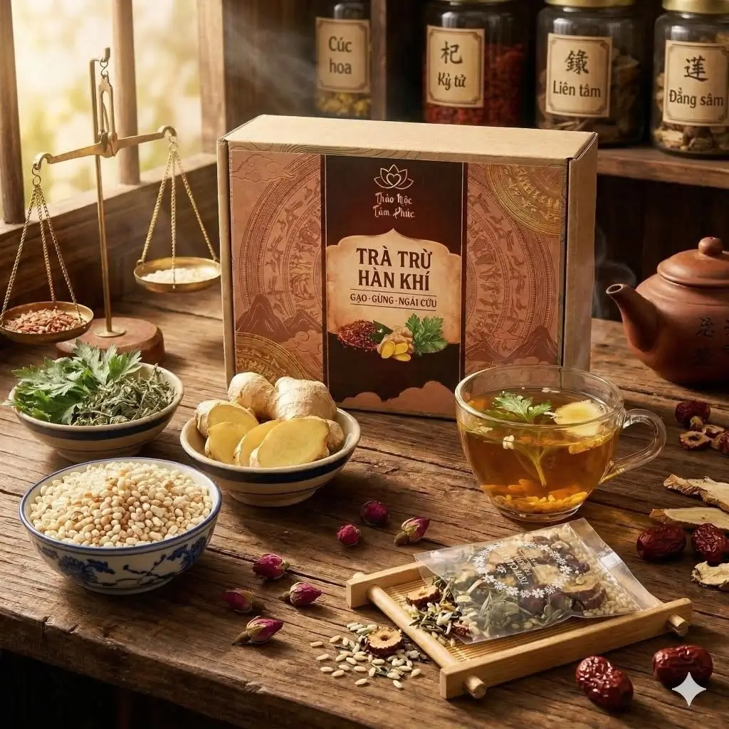 Set trà thảo mộc