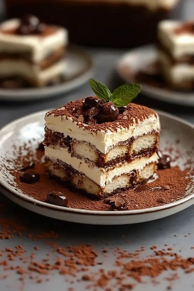 9 tiramisu socola