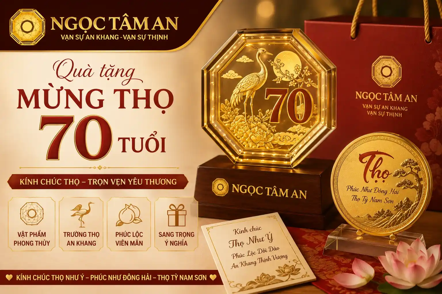 25+ món quà tặng mừng thọ 70 tuổi đáng trân trọng Quà tặng mừng thọ 70 tuổi