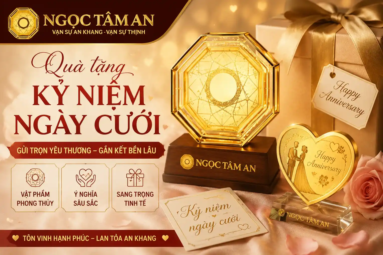 Quà tặng kỷ niệm ngày cưới